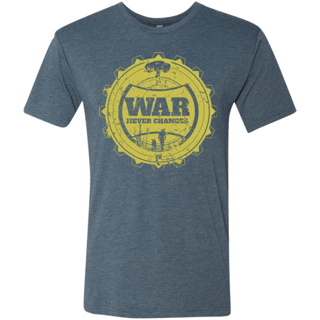 T-Shirts Indigo / Small War never changes (2) Men's Triblend T-Shirt