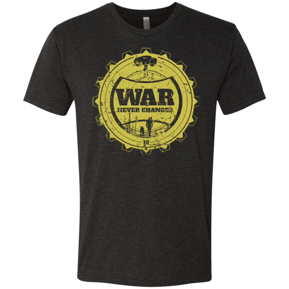 T-Shirts Vintage Black / Small War never changes (2) Men's Triblend T-Shirt