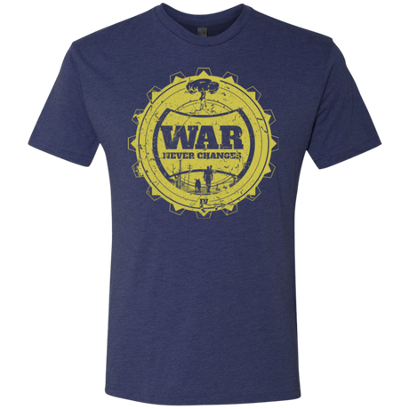 T-Shirts Vintage Navy / Small War never changes (2) Men's Triblend T-Shirt