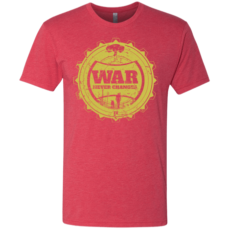 T-Shirts Vintage Red / Small War never changes (2) Men's Triblend T-Shirt