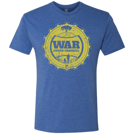 T-Shirts Vintage Royal / Small War never changes (2) Men's Triblend T-Shirt