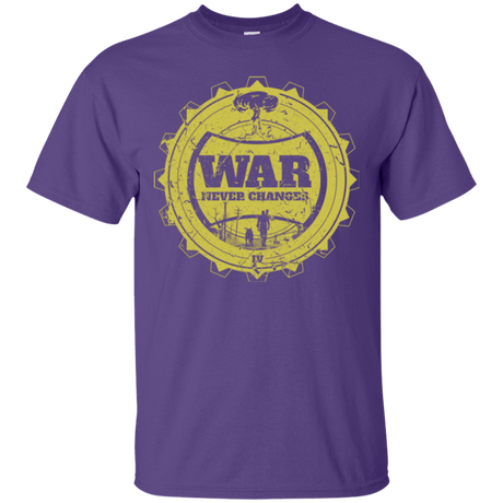 T-Shirts Purple / Small War never changes (2) T-Shirt