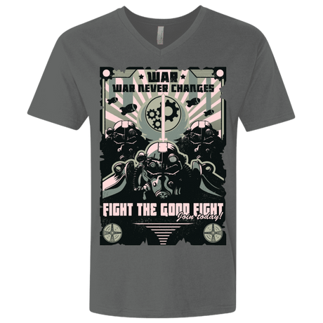 T-Shirts Heavy Metal / X-Small War Never Changes Men's Premium V-Neck