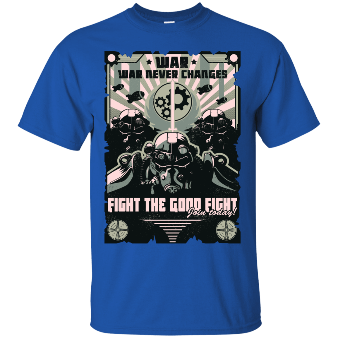 T-Shirts Royal / Small War Never Changes T-Shirt