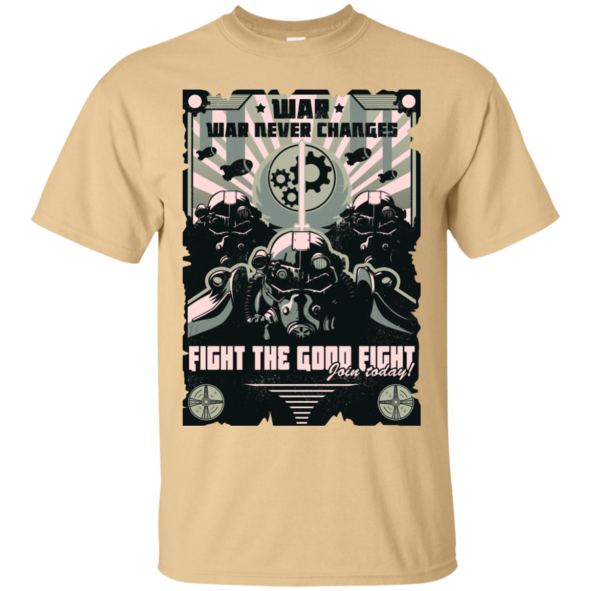 T-Shirts Vegas Gold / Small War Never Changes T-Shirt