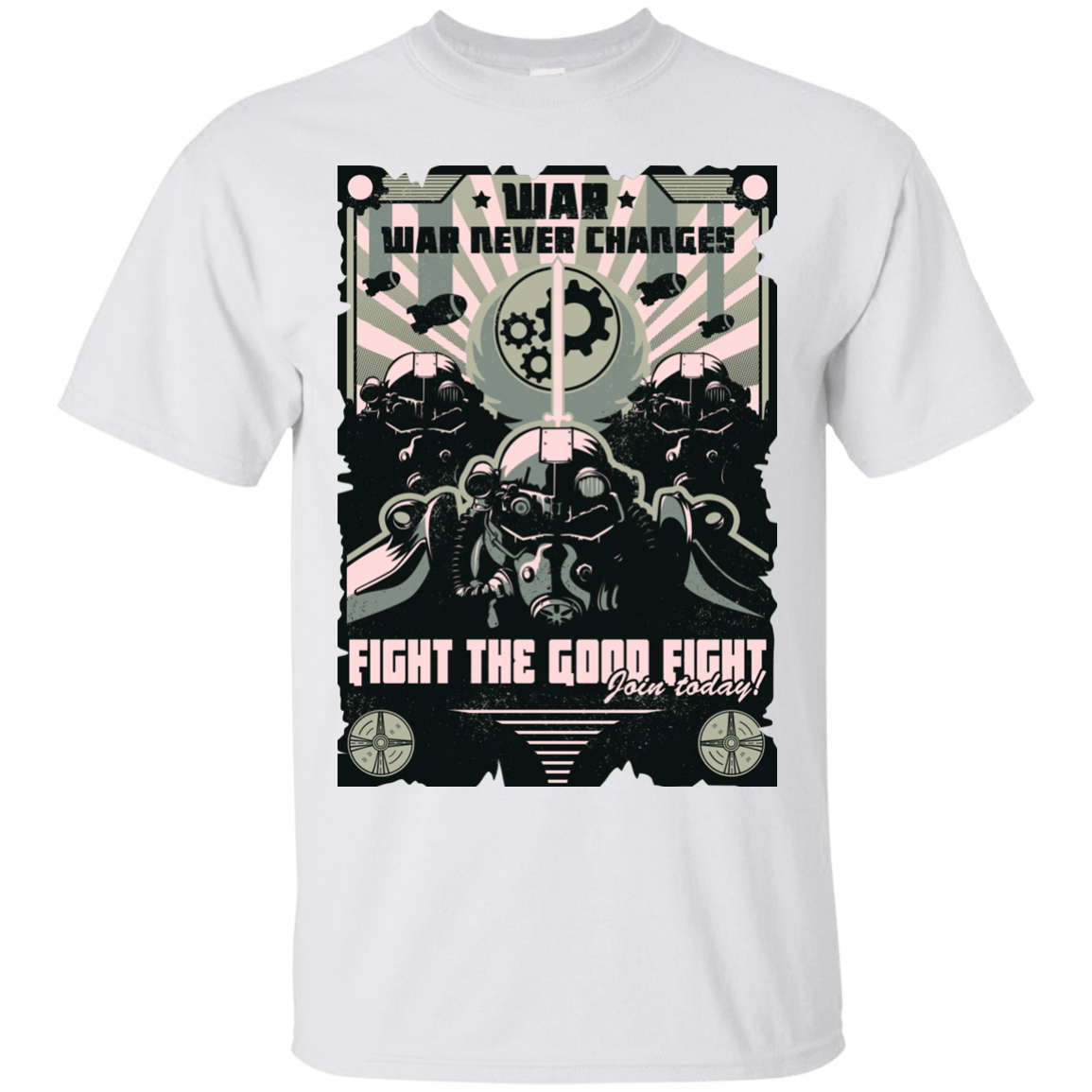 T-Shirts White / Small War Never Changes T-Shirt