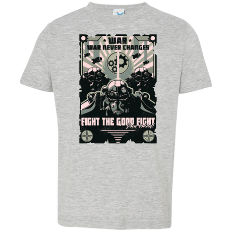 T-Shirts Heather / 2T War Never Changes Toddler Premium T-Shirt