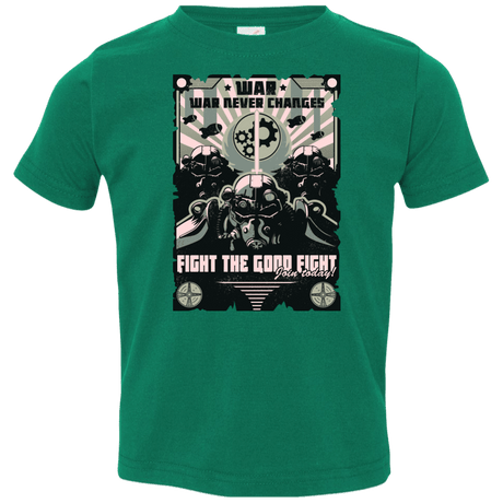 T-Shirts Kelly / 2T War Never Changes Toddler Premium T-Shirt