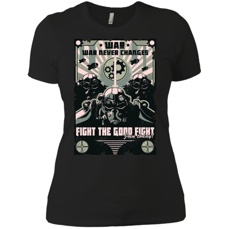 T-Shirts Black / X-Small War Never Changes Women's Premium T-Shirt