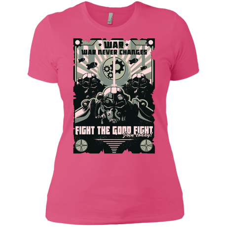 T-Shirts Hot Pink / X-Small War Never Changes Women's Premium T-Shirt