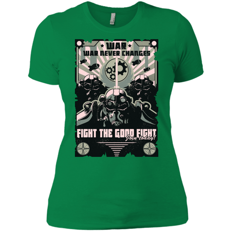 T-Shirts Kelly Green / X-Small War Never Changes Women's Premium T-Shirt
