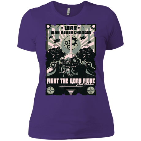 T-Shirts Purple / X-Small War Never Changes Women's Premium T-Shirt