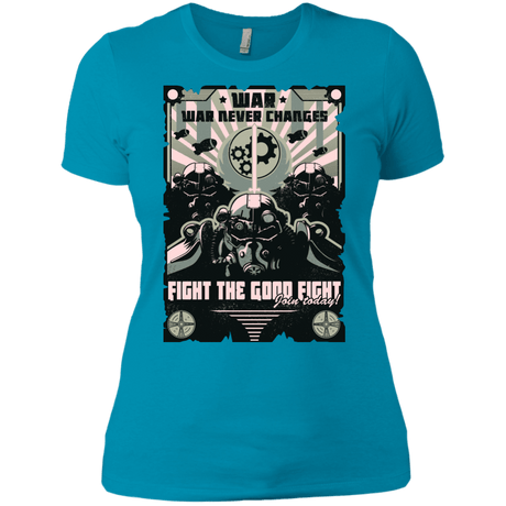 T-Shirts Turquoise / X-Small War Never Changes Women's Premium T-Shirt