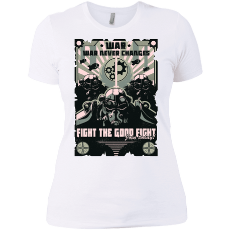 T-Shirts White / X-Small War Never Changes Women's Premium T-Shirt