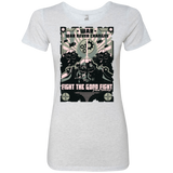 T-Shirts Heather White / Small War Never Changes Women's Triblend T-Shirt