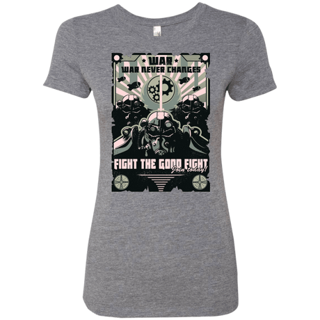 T-Shirts Premium Heather / Small War Never Changes Women's Triblend T-Shirt