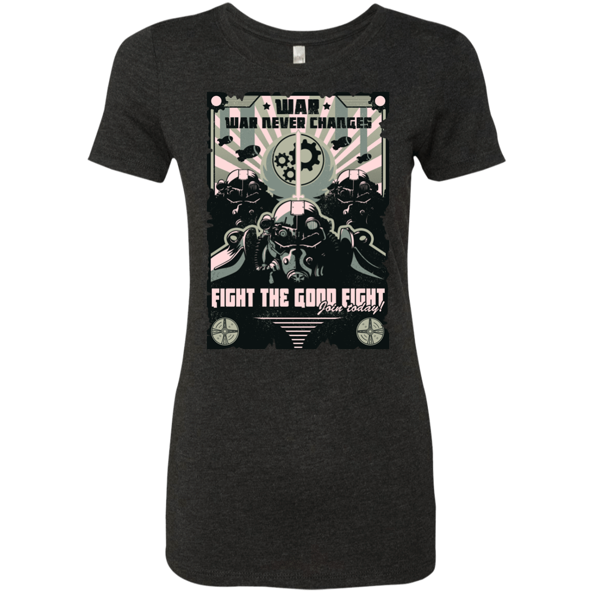 T-Shirts Vintage Black / Small War Never Changes Women's Triblend T-Shirt