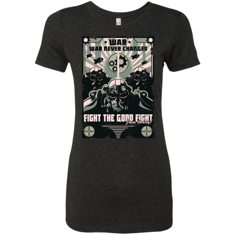 T-Shirts Vintage Black / Small War Never Changes Women's Triblend T-Shirt