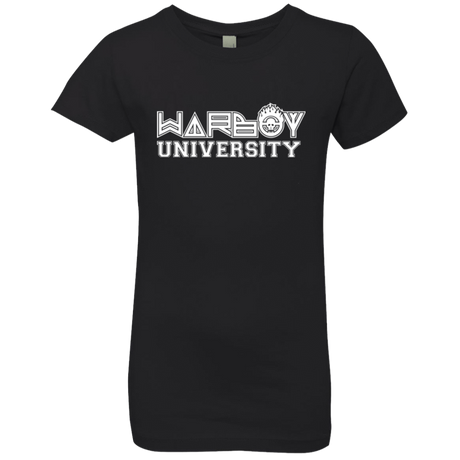 T-Shirts Black / YXS Warboy University Girls Premium T-Shirt