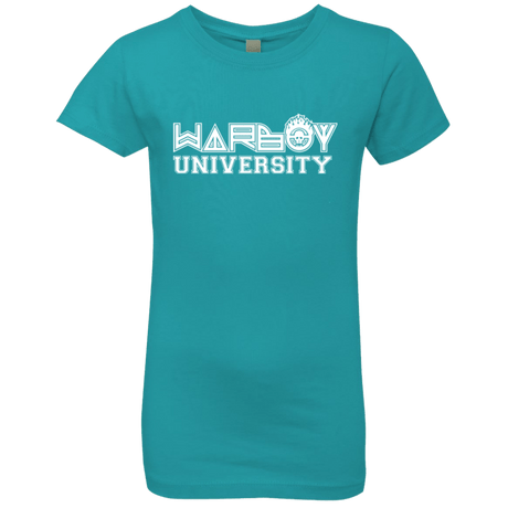 T-Shirts Tahiti Blue / YXS Warboy University Girls Premium T-Shirt