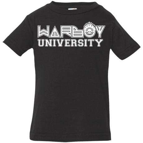 T-Shirts Black / 6 Months Warboy University Infant Premium T-Shirt