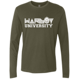 T-Shirts Military Green / Small Warboy University Men's Premium Long Sleeve
