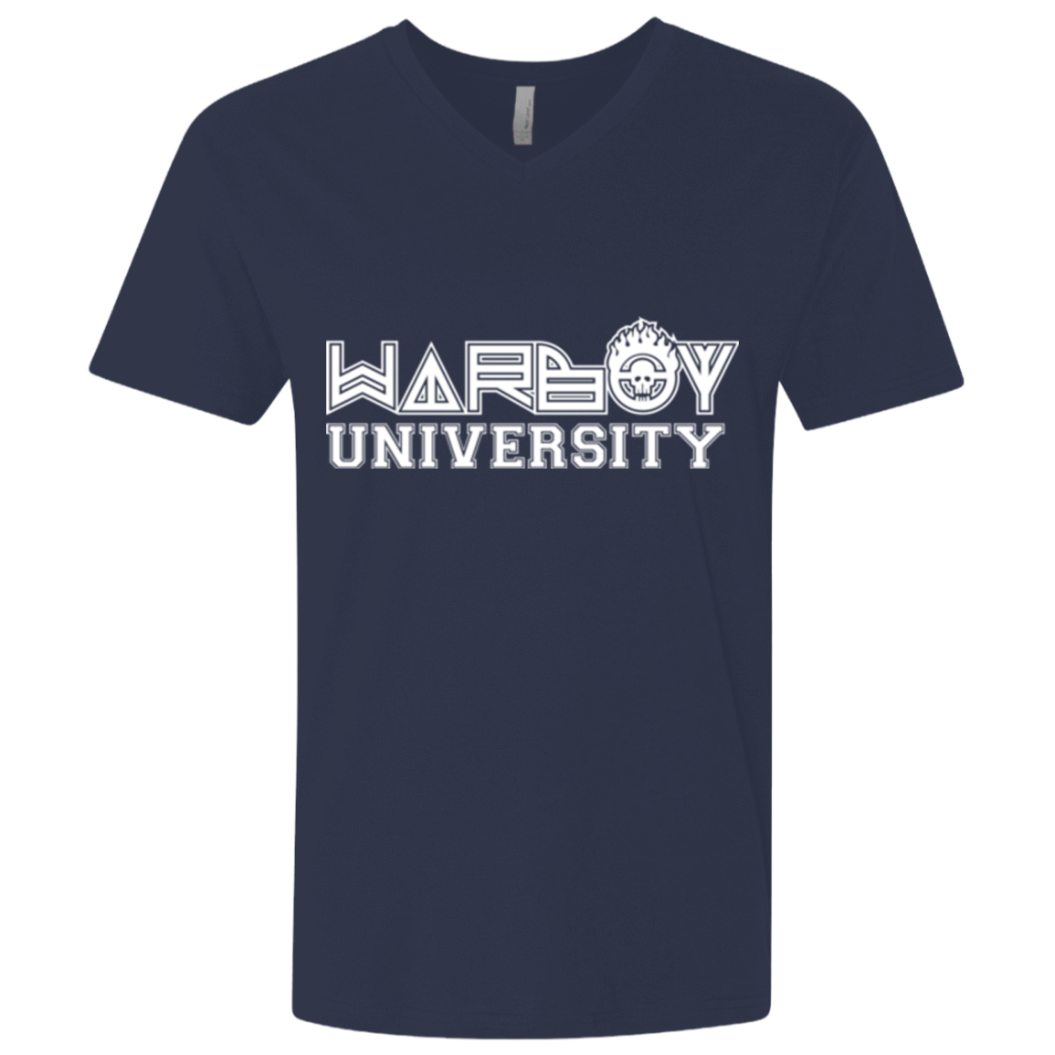T-Shirts Midnight Navy / X-Small Warboy University Men's Premium V-Neck