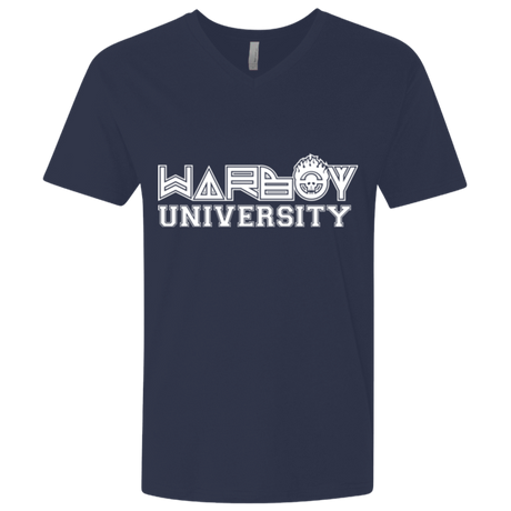 T-Shirts Midnight Navy / X-Small Warboy University Men's Premium V-Neck