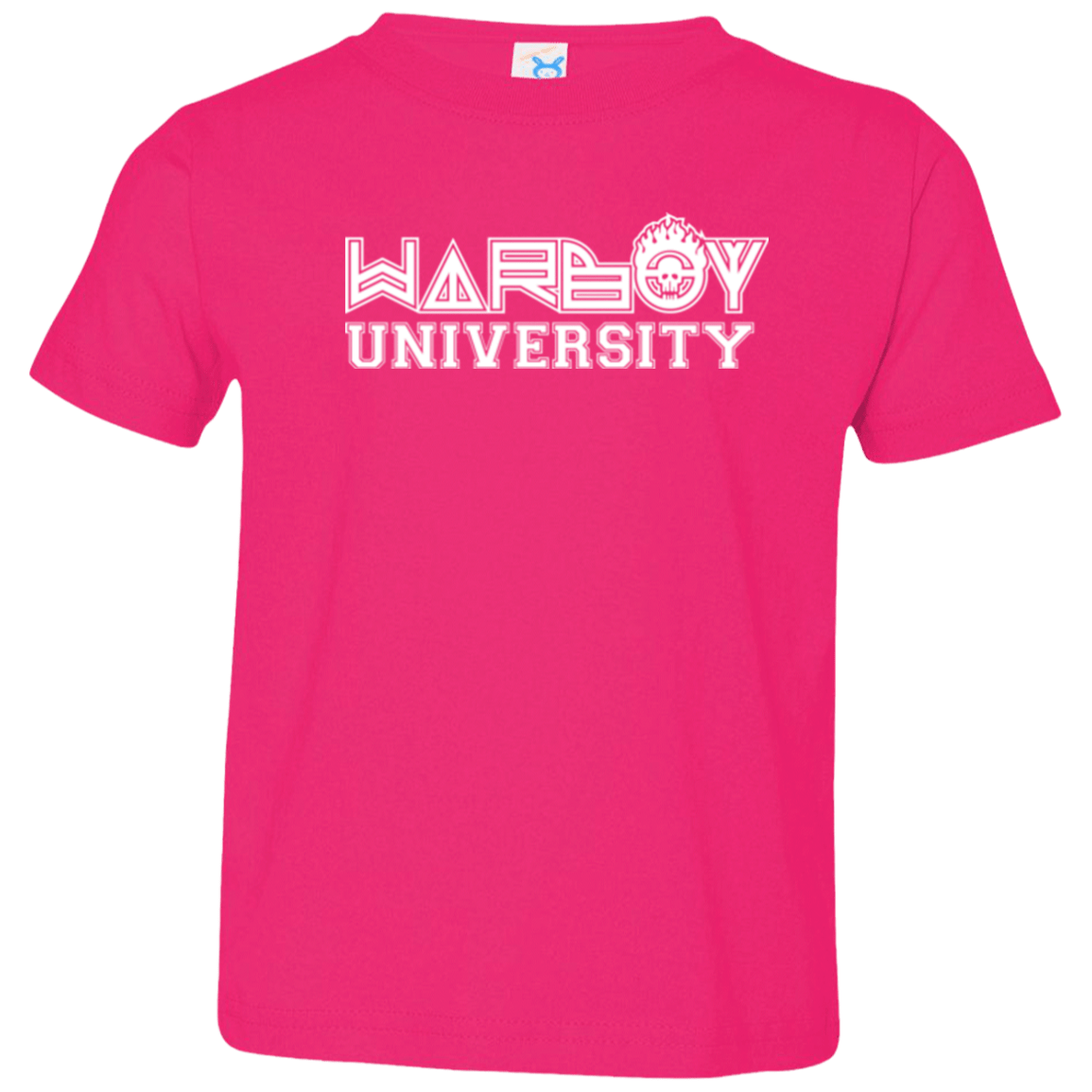 T-Shirts Hot Pink / 2T Warboy University Toddler Premium T-Shirt