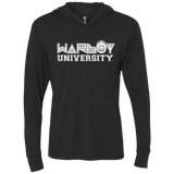 T-Shirts Vintage Black / X-Small Warboy University Triblend Long Sleeve Hoodie Tee