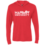T-Shirts Vintage Red / X-Small Warboy University Triblend Long Sleeve Hoodie Tee