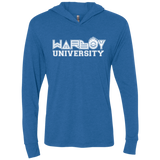 T-Shirts Vintage Royal / X-Small Warboy University Triblend Long Sleeve Hoodie Tee
