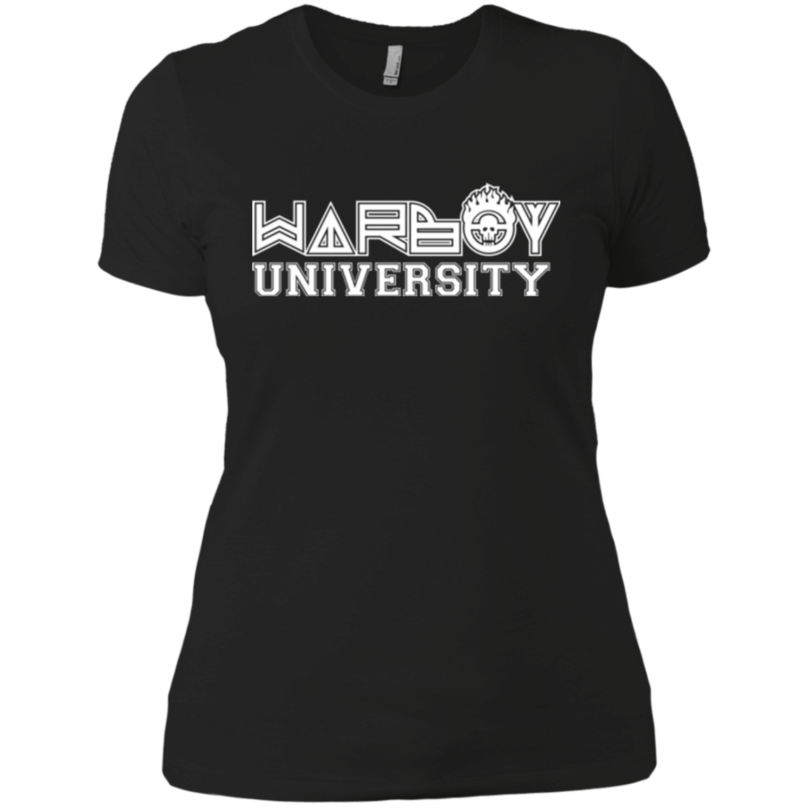 T-Shirts Black / X-Small Warboy University Women's Premium T-Shirt