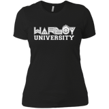 T-Shirts Black / X-Small Warboy University Women's Premium T-Shirt