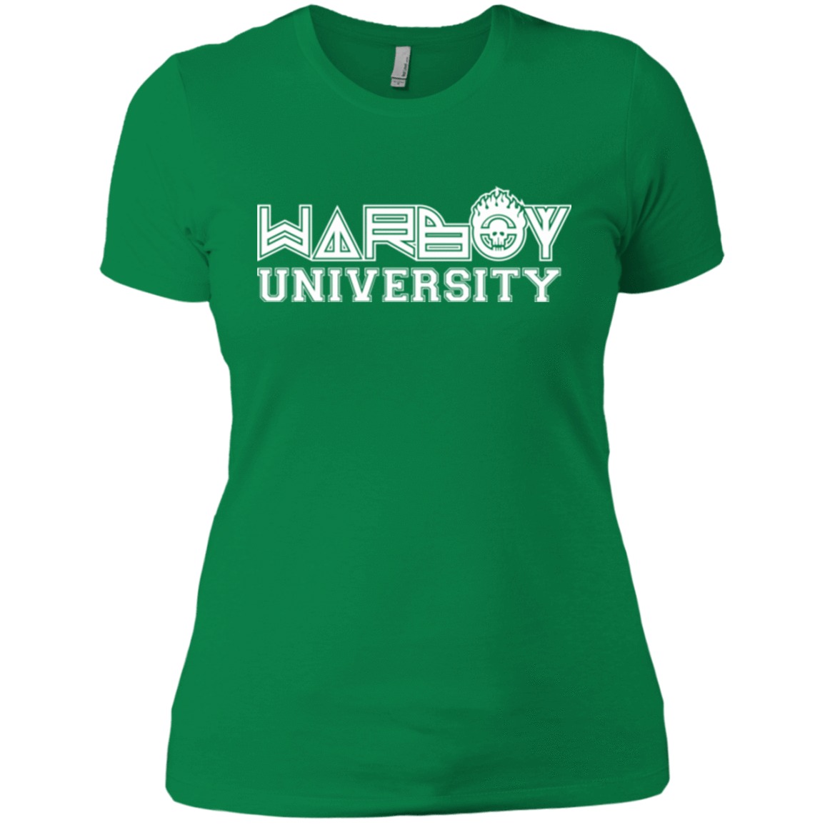 T-Shirts Kelly Green / X-Small Warboy University Women's Premium T-Shirt