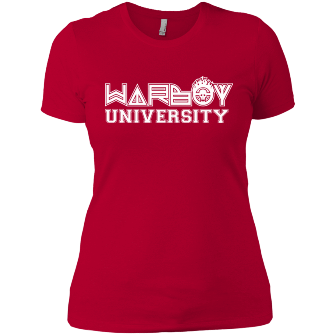 T-Shirts Red / X-Small Warboy University Women's Premium T-Shirt