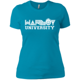 T-Shirts Turquoise / X-Small Warboy University Women's Premium T-Shirt