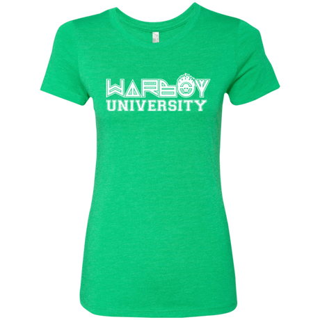 T-Shirts Envy / Small Warboy University Women's Triblend T-Shirt