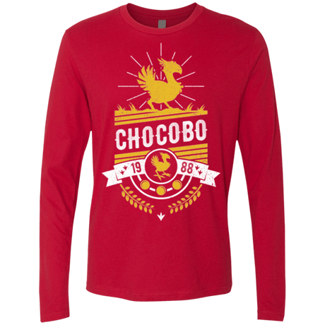 T-Shirts Red / Small Wark Men's Premium Long Sleeve