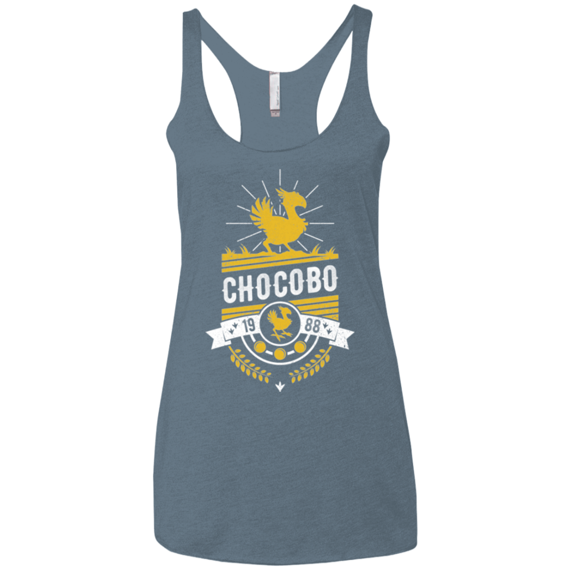 T-Shirts Indigo / X-Small Wark Women's Triblend Racerback Tank