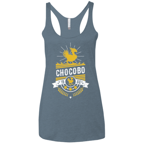 T-Shirts Indigo / X-Small Wark Women's Triblend Racerback Tank