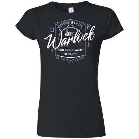 T-Shirts Black / S Warlock Junior Slimmer-Fit T-Shirt