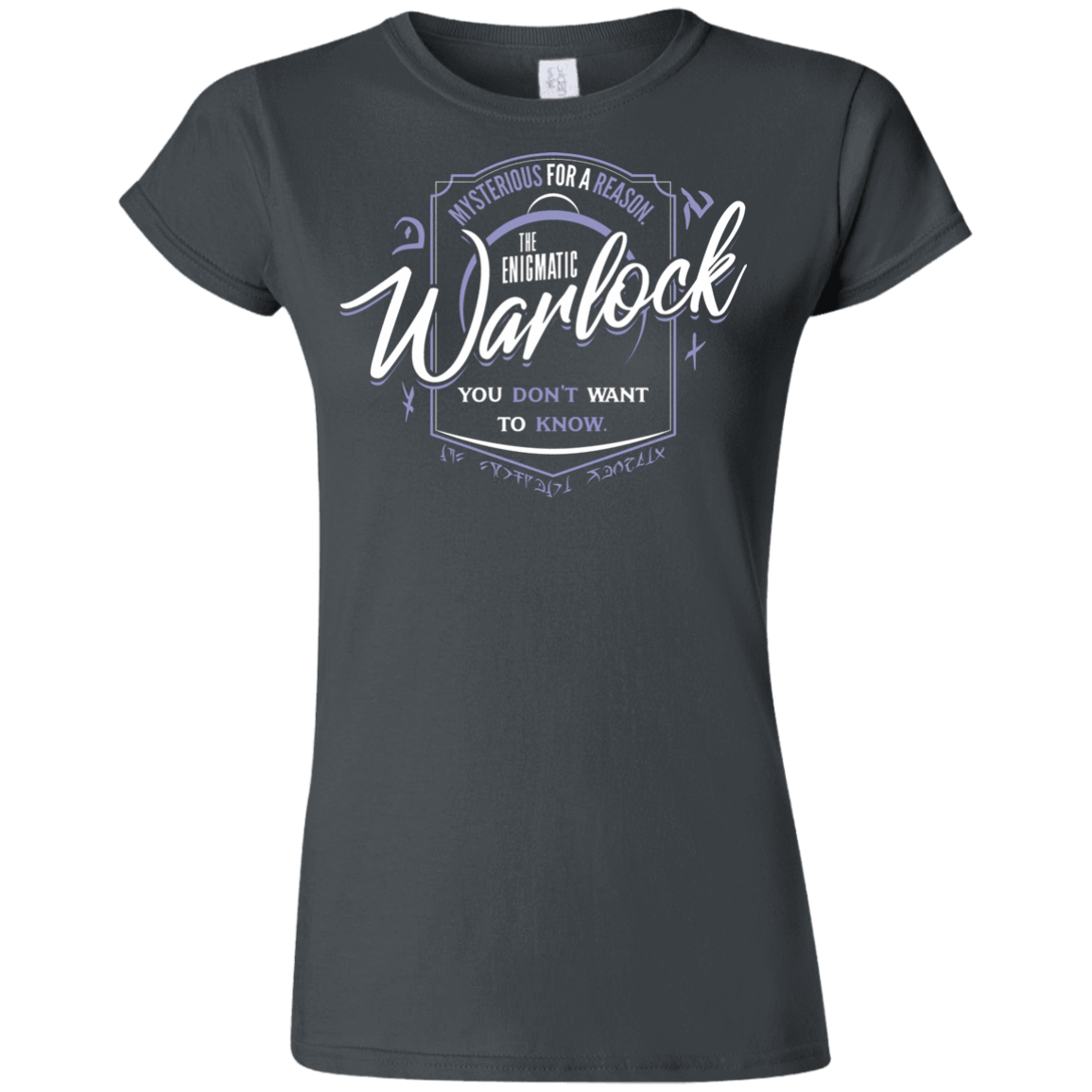 T-Shirts Charcoal / S Warlock Junior Slimmer-Fit T-Shirt