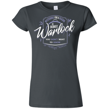 T-Shirts Charcoal / S Warlock Junior Slimmer-Fit T-Shirt