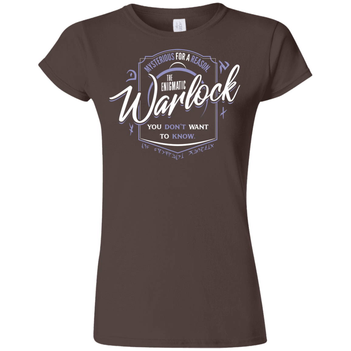 T-Shirts Dark Chocolate / S Warlock Junior Slimmer-Fit T-Shirt