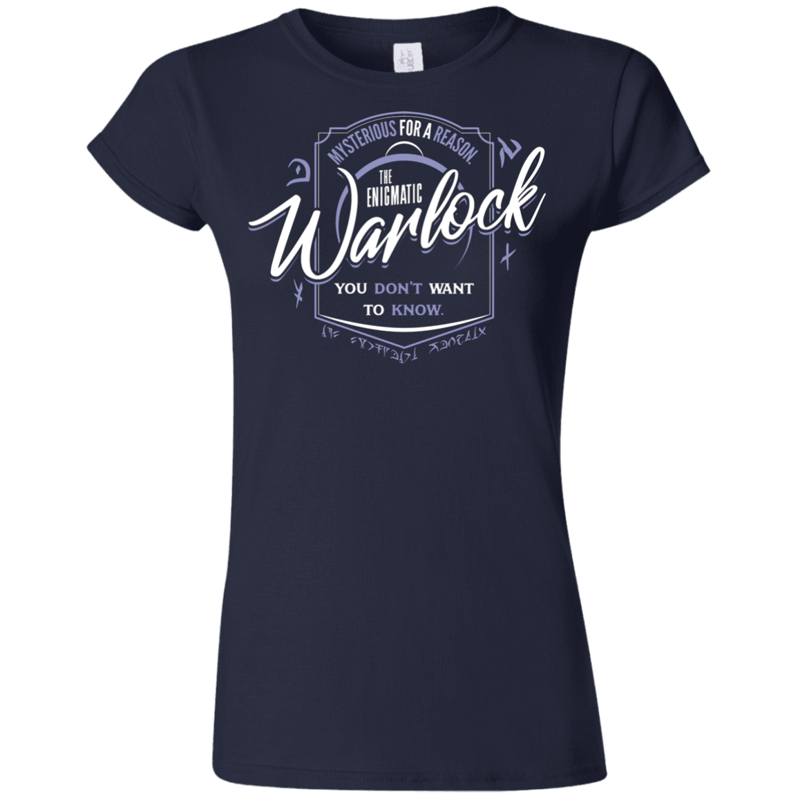 T-Shirts Navy / S Warlock Junior Slimmer-Fit T-Shirt