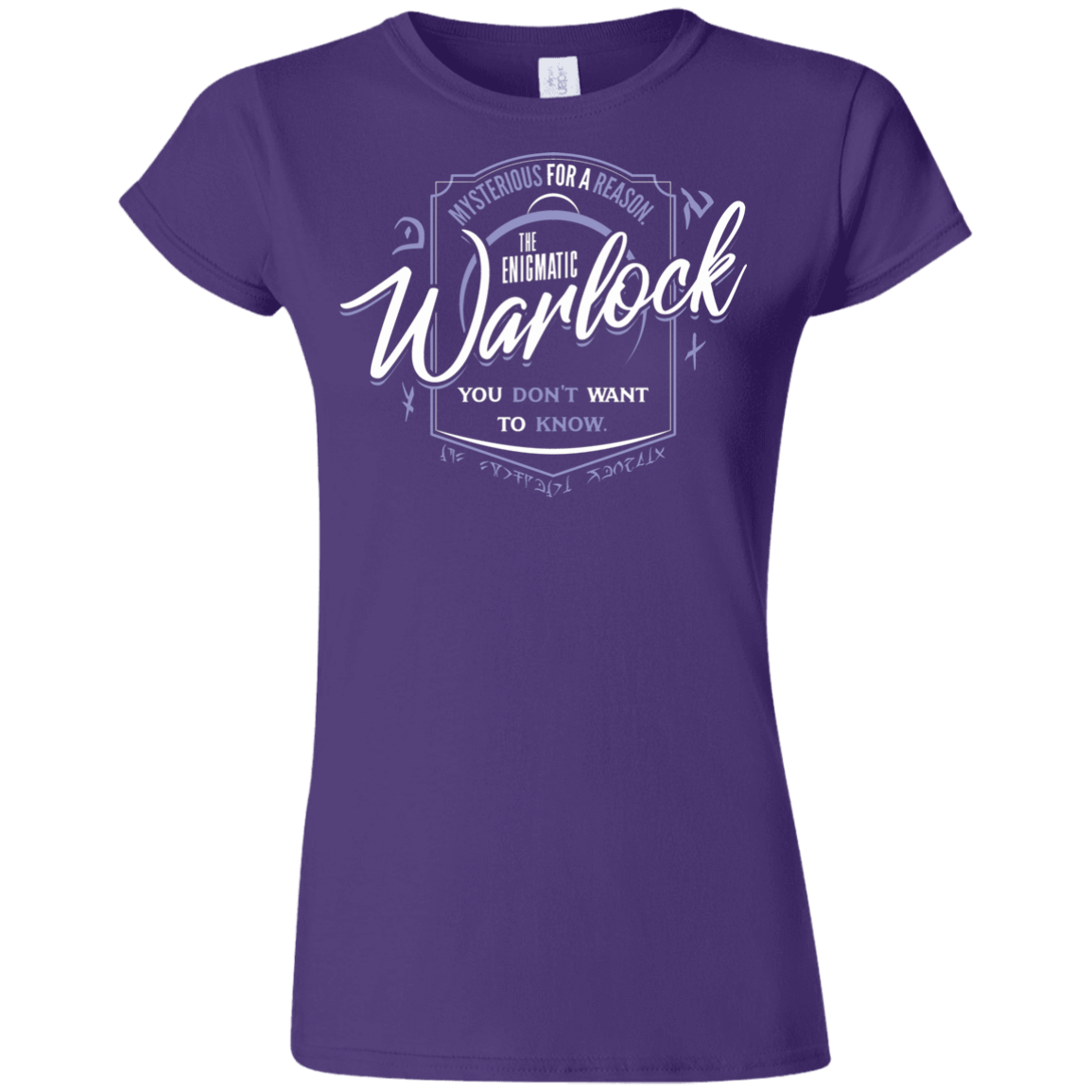 T-Shirts Purple / S Warlock Junior Slimmer-Fit T-Shirt