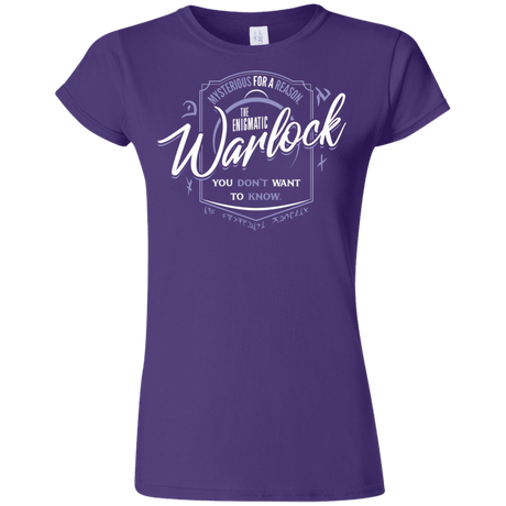 T-Shirts Purple / S Warlock Junior Slimmer-Fit T-Shirt