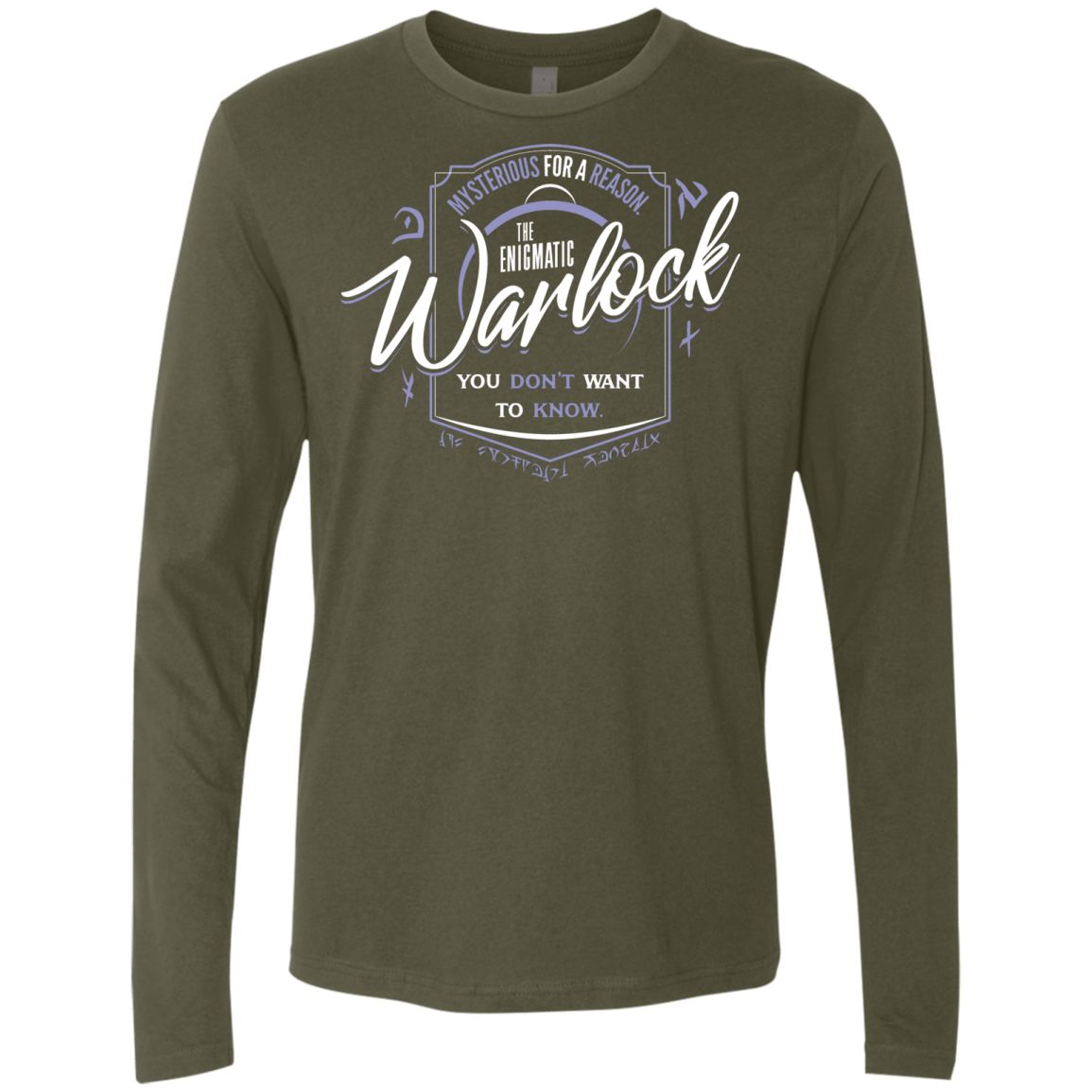 Warlock Men's Premium Long Sleeve
