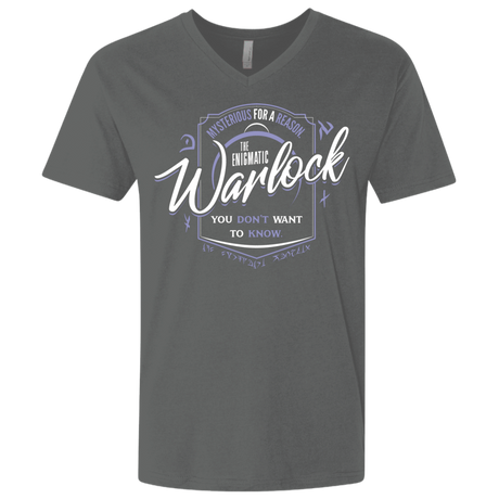 T-Shirts Heavy Metal / X-Small Warlock Men's Premium V-Neck